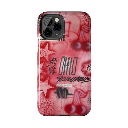 "columbus, ohio" airbrush iPhone case