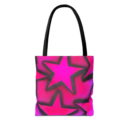 "ur a star pt. 2" airbrush tote bag