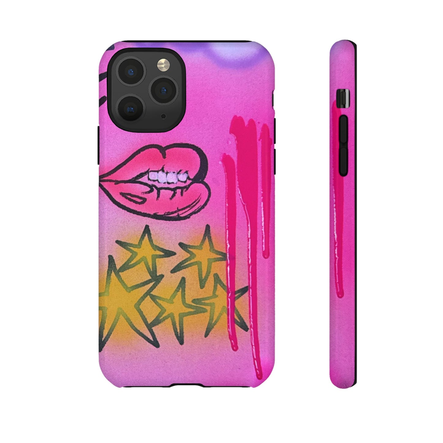 "star drip" airbrush iPhone case