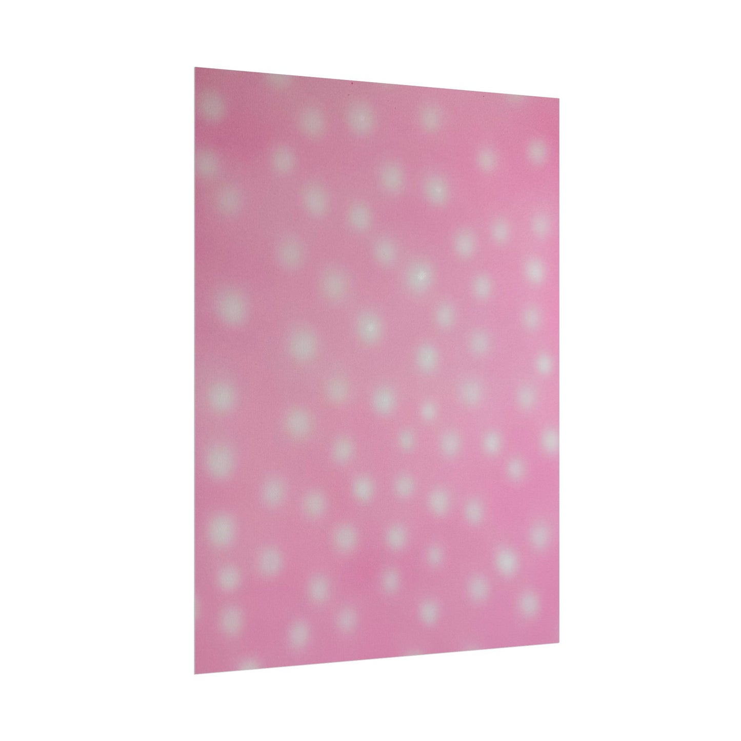 "strawberry swirl polka dot" airbrush rolled print