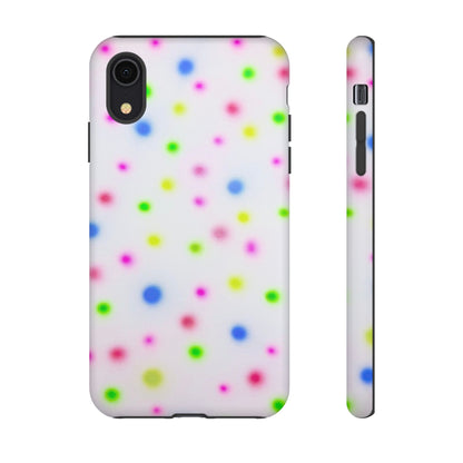 "birthday cake polka dot" airbrush iPhone case