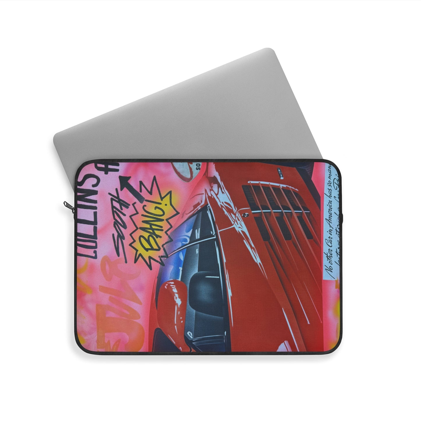 "miami momentos" airbrush laptop sleeve