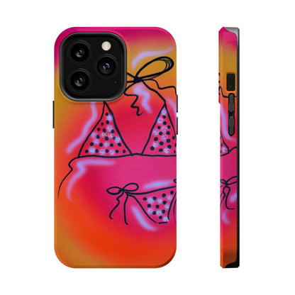 MagSafe "glitter bikini" airbrush iPhone case
