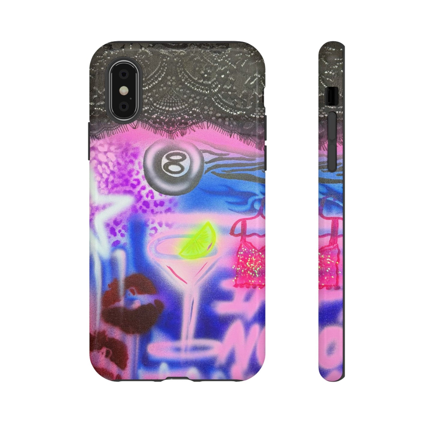"dream life" airbrush iPhone case