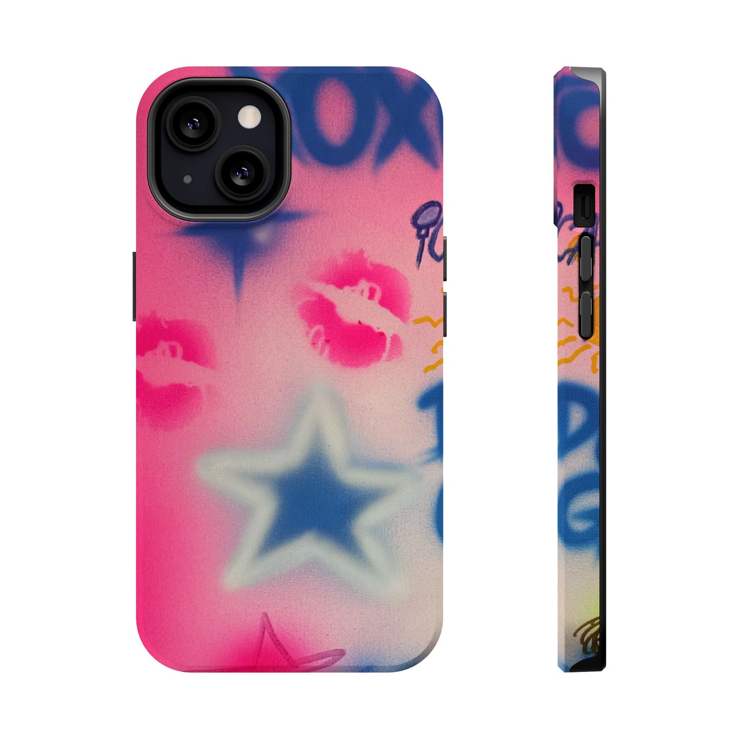 MagSafe "star symbol" airbrush iPhone case