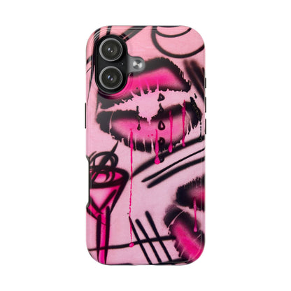 "glossy pout" airbrush iPhone case