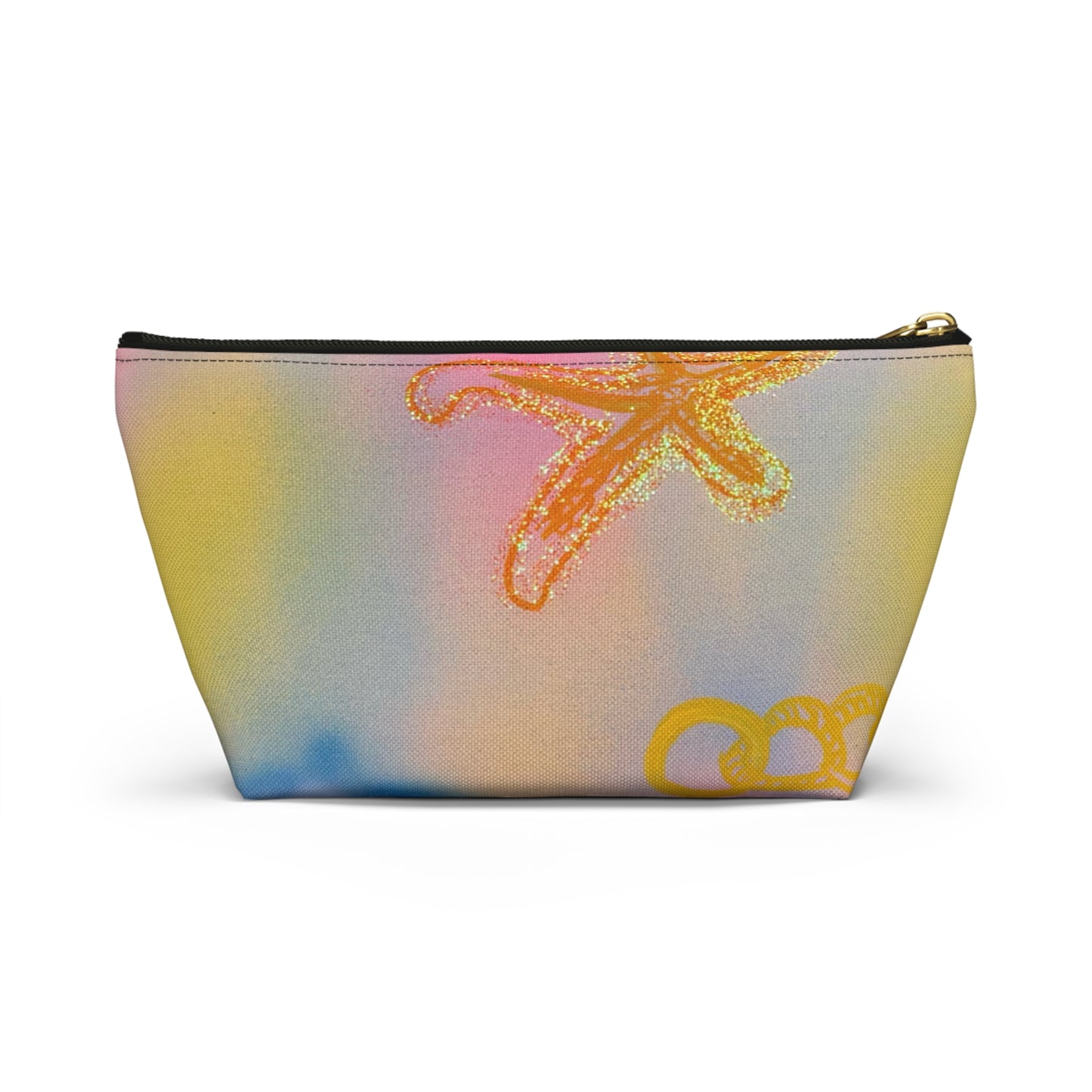 "sweet starfish" airbrush makeup pouch