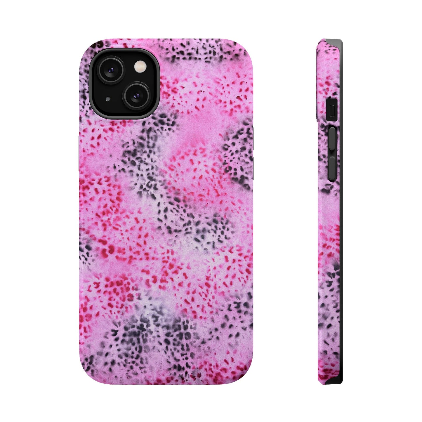 MagSafe "pink cheetah pt. 2" airbrush iPhone case