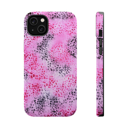 MagSafe "pink cheetah pt. 2" airbrush iPhone case