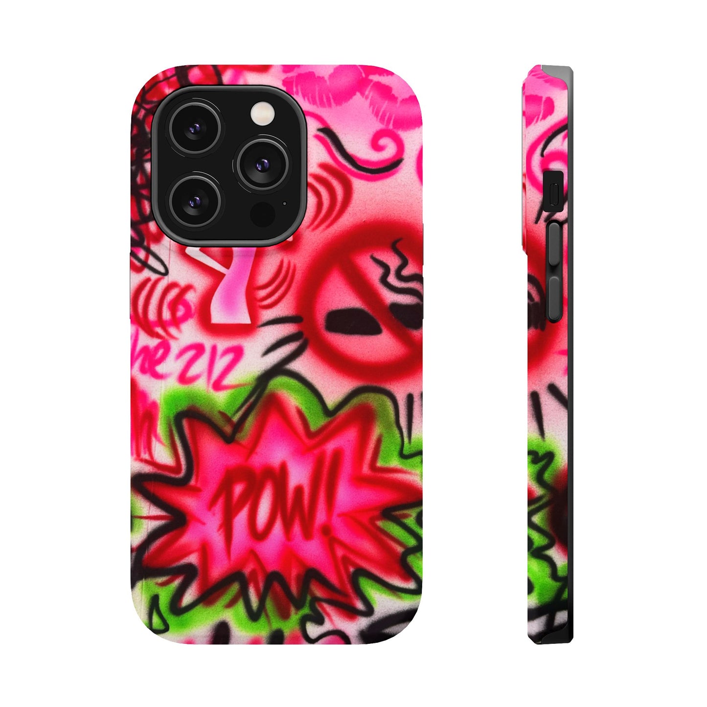 MagSafe "in the 212" airbrush iPhone case