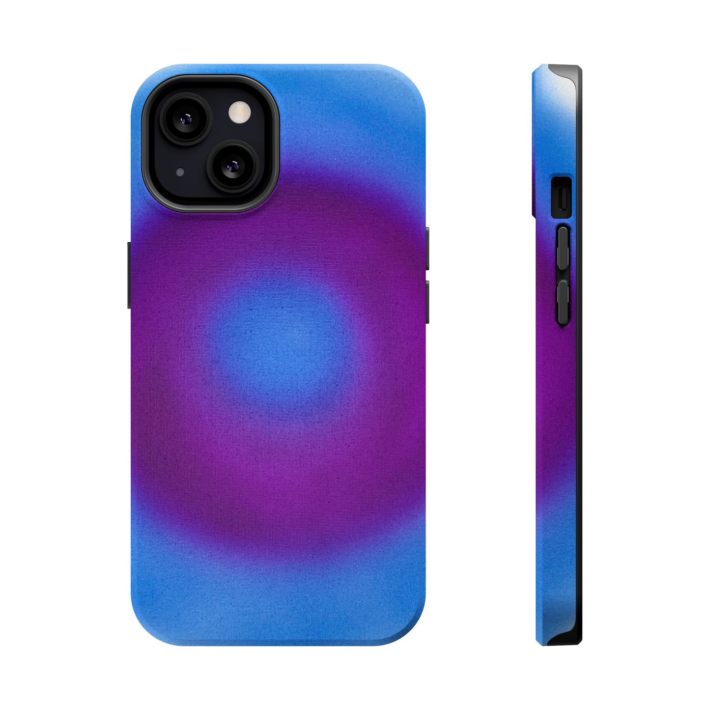 MagSafe "grape soda aura" airbrush iPhone case