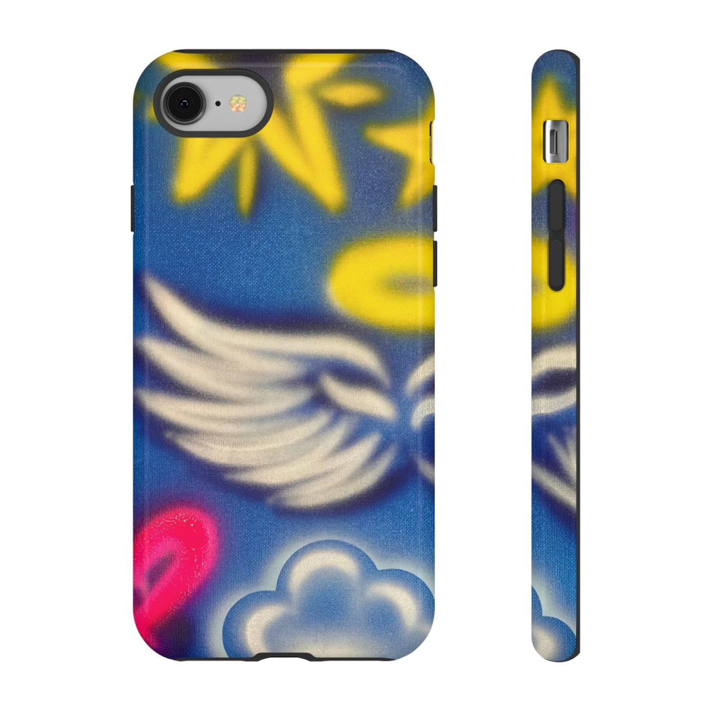"celestial halo" airbrush iPhone case