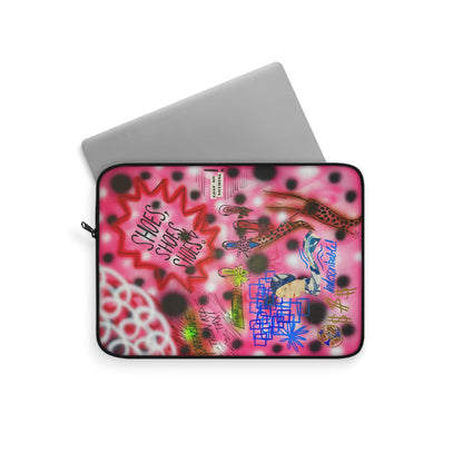 "indescribable cost" airbrush laptop sleeve