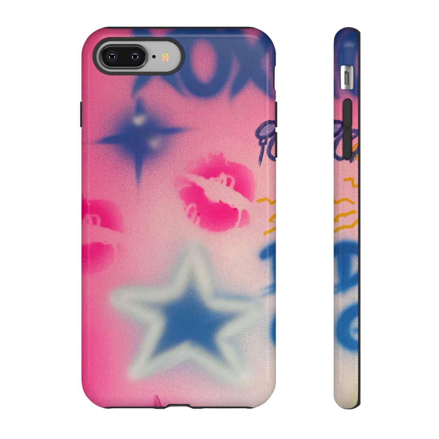 "star symbol" airbrush iPhone case