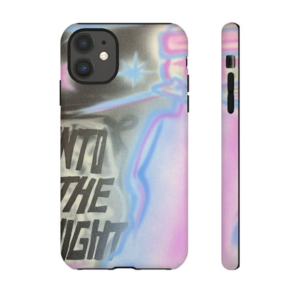 "into the night pt. 2" airbrush iPhone case