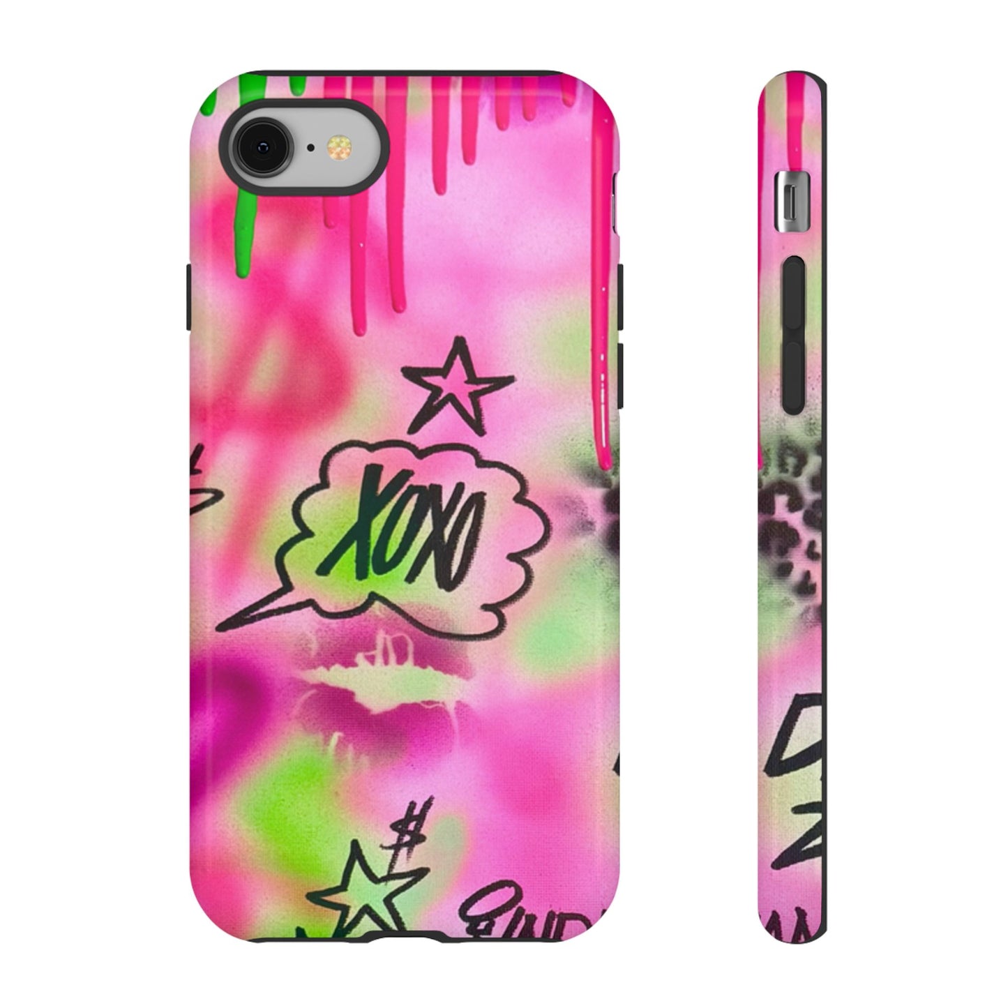 "xoxo" airbrush iPhone case