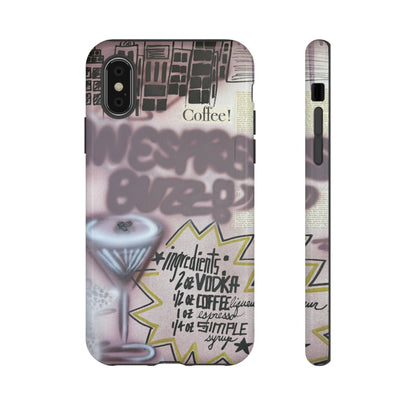 "espresso martini" airbrush iPhone case