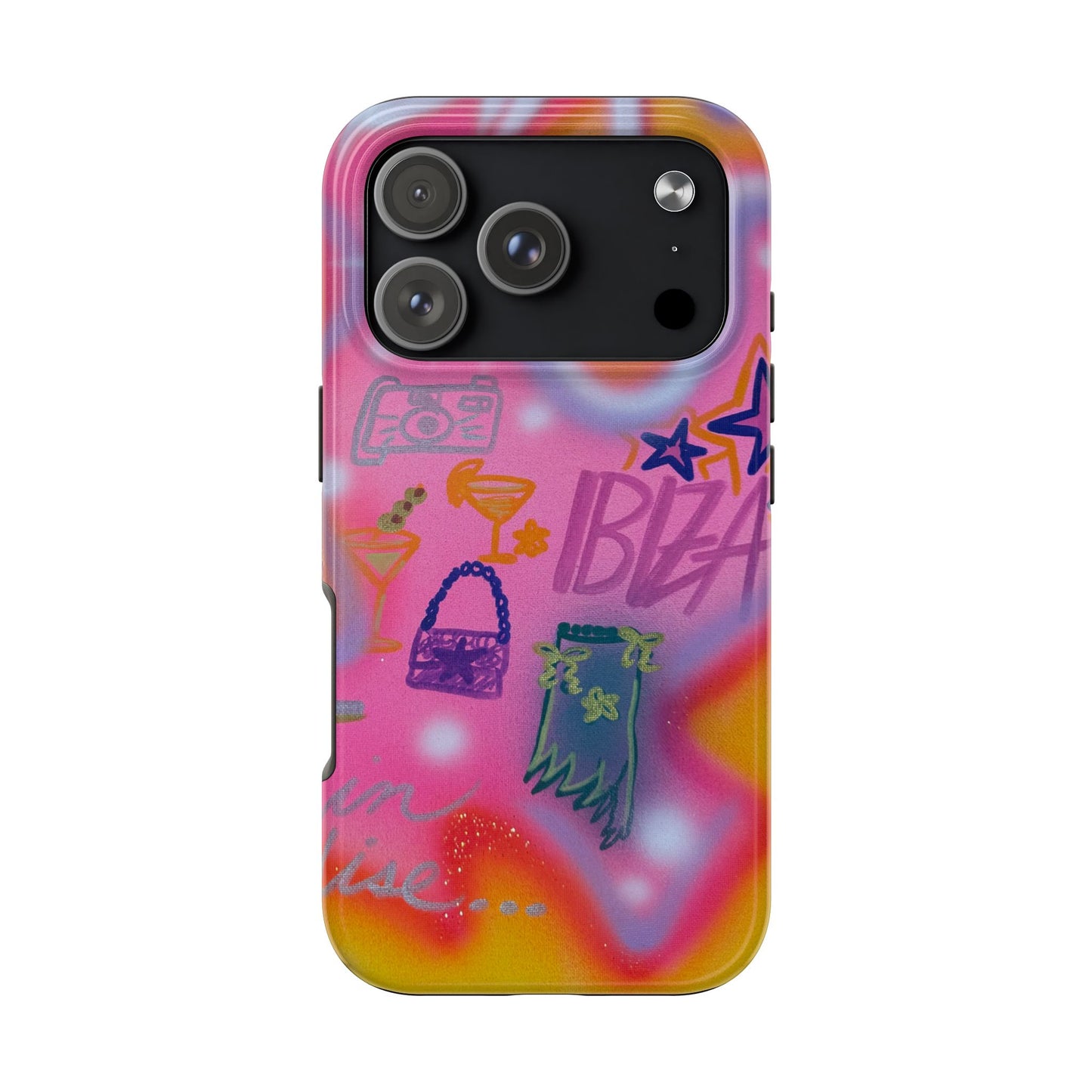 "ibiza" airbrush iPhone case