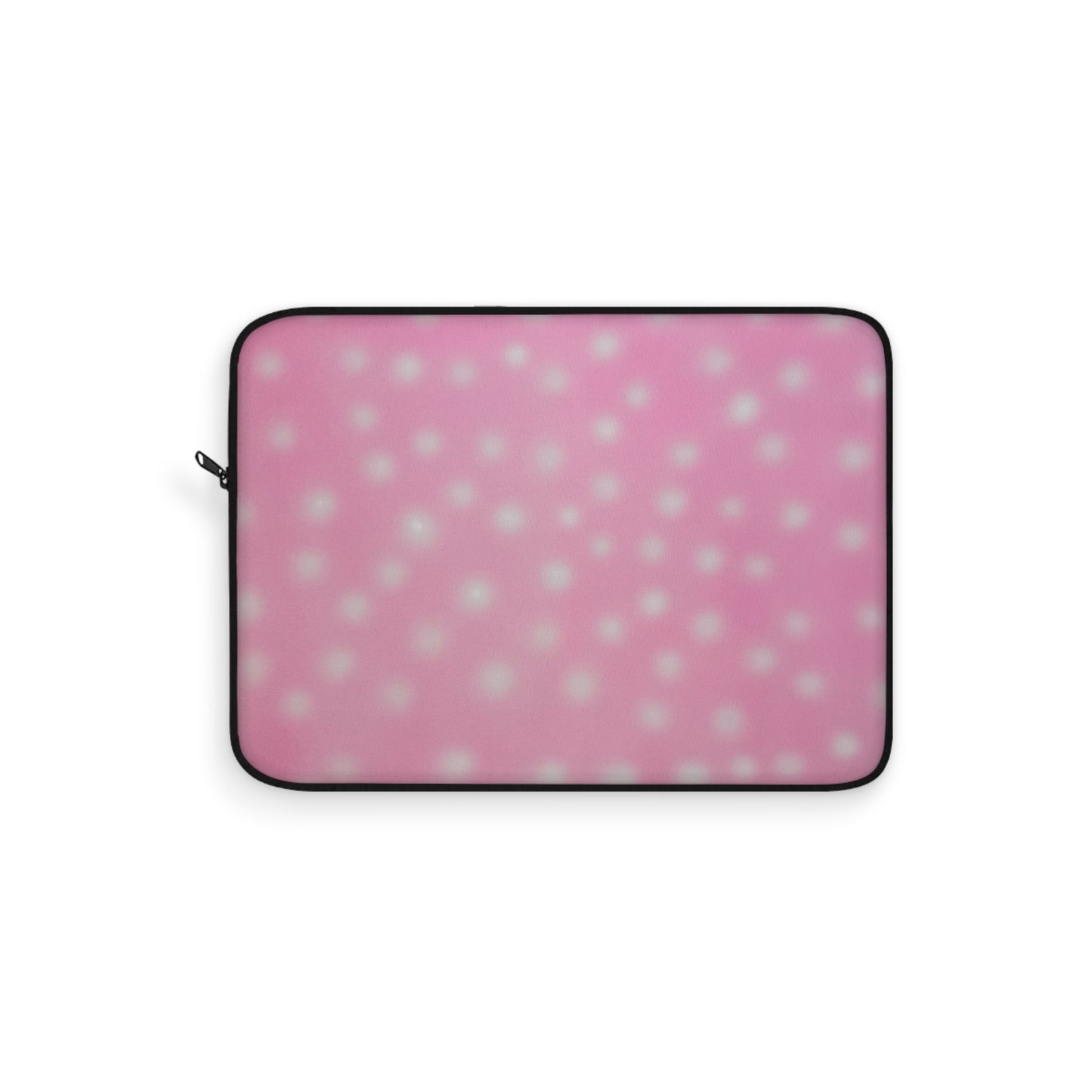 "strawberry swirl polka dot" airbrush laptop sleeve