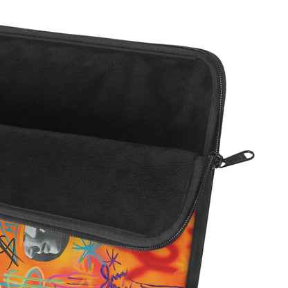 "rich, young, hot" airbrush laptop sleeve