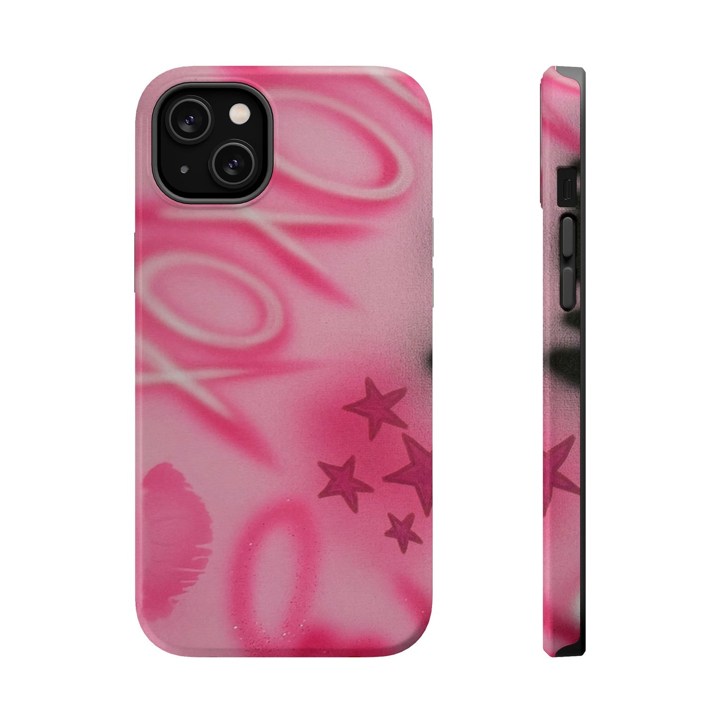 MagSafe "perfectly pink" airbrush iPhone case