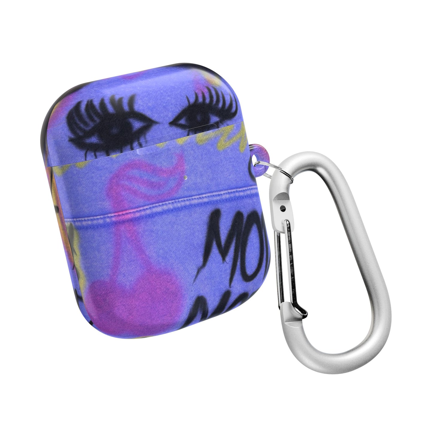 "eyes on lie$" airbrush airpod cases