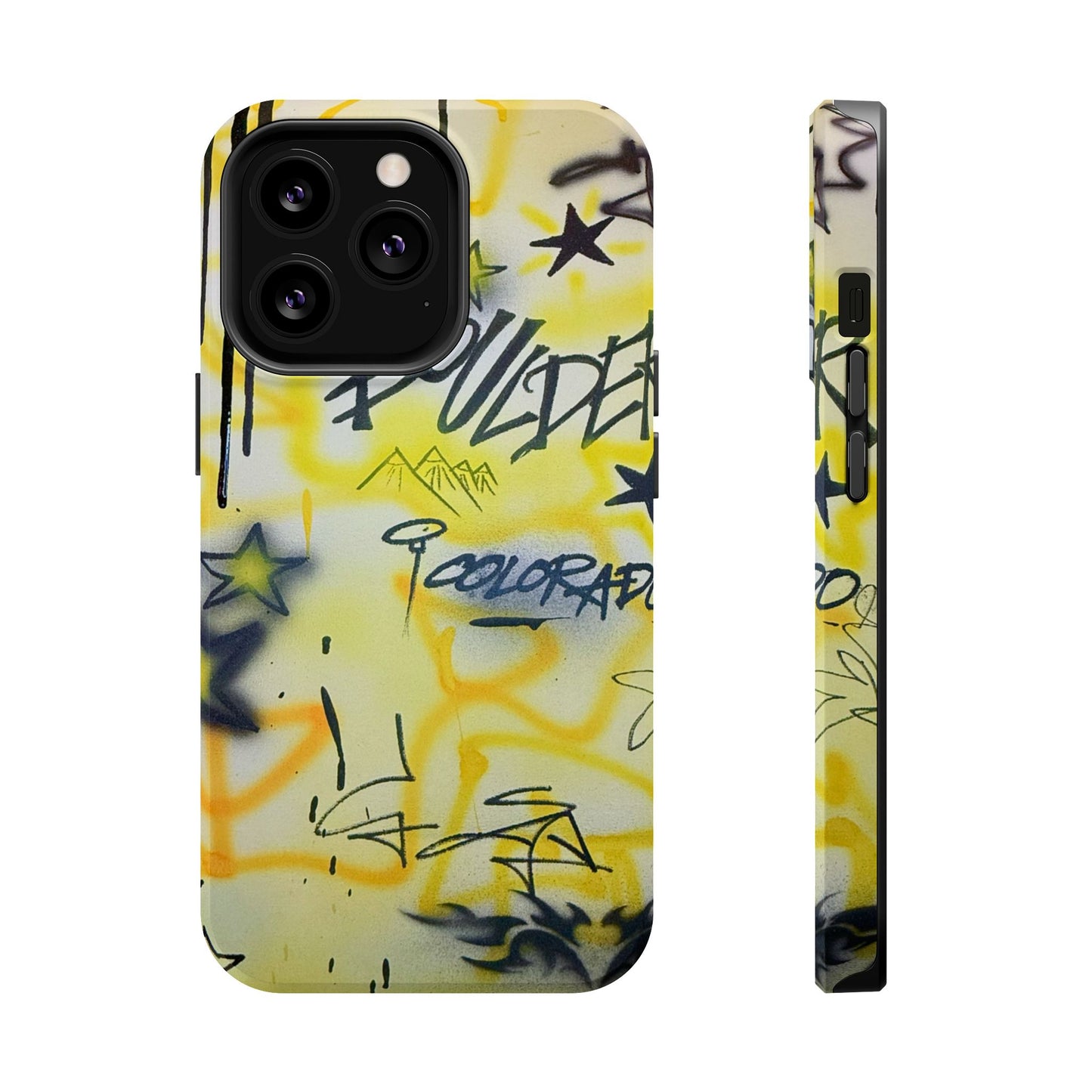 MagSafe "boulder" airbrush iPhone case