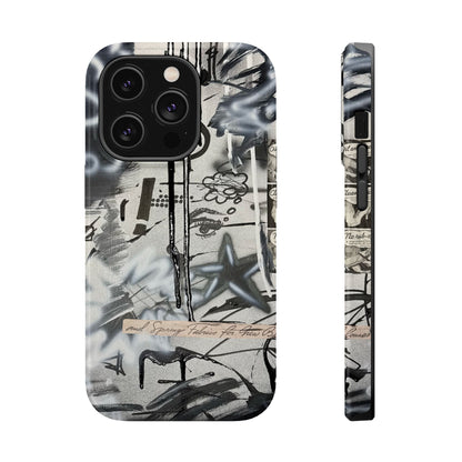 MagSafe "monochrome mood" airbrush iPhone case