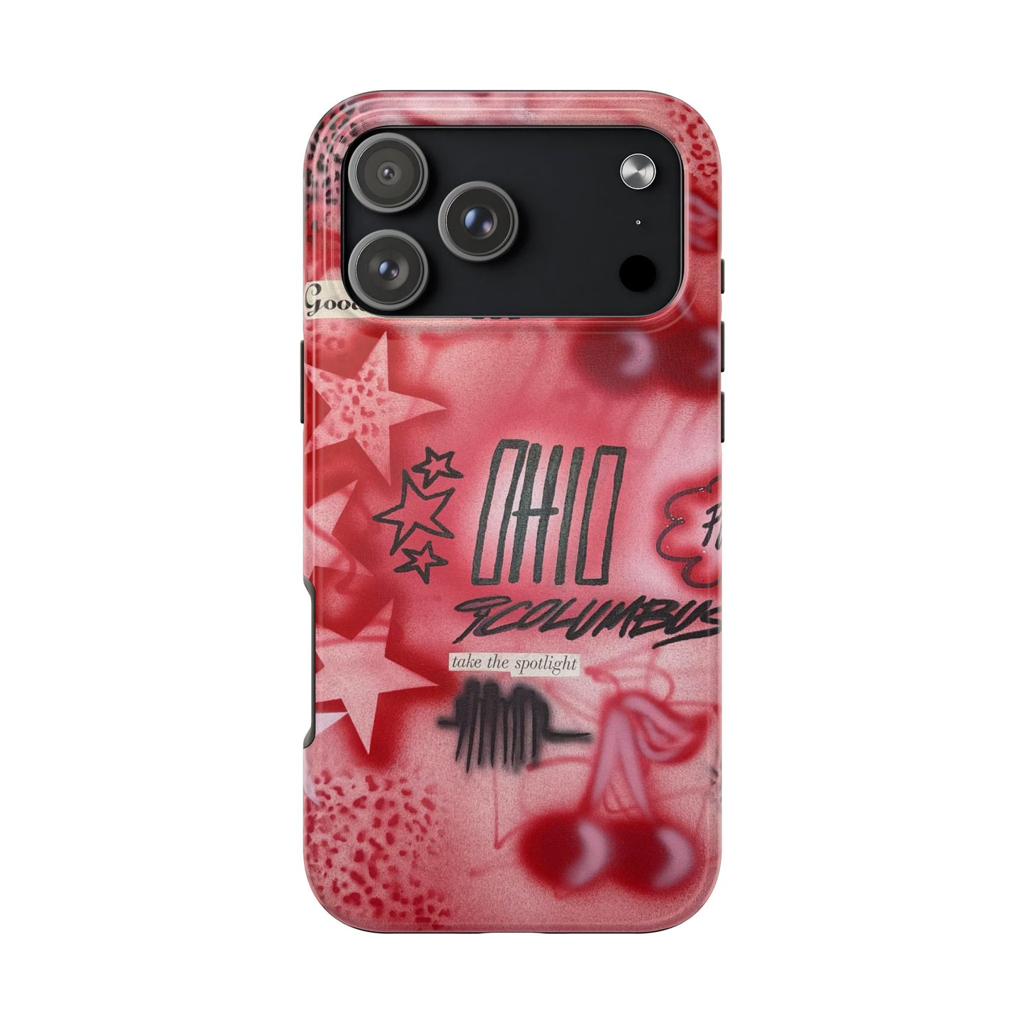 "columbus, ohio" airbrush iPhone case