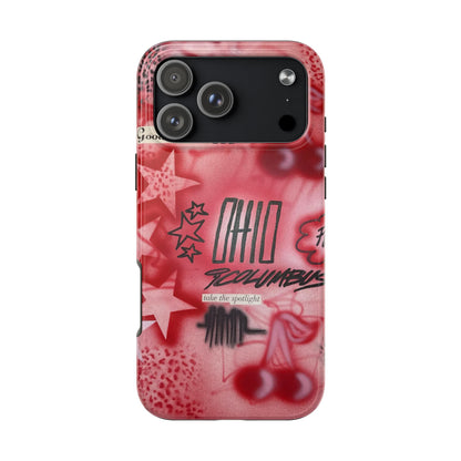 "columbus, ohio" airbrush iPhone case
