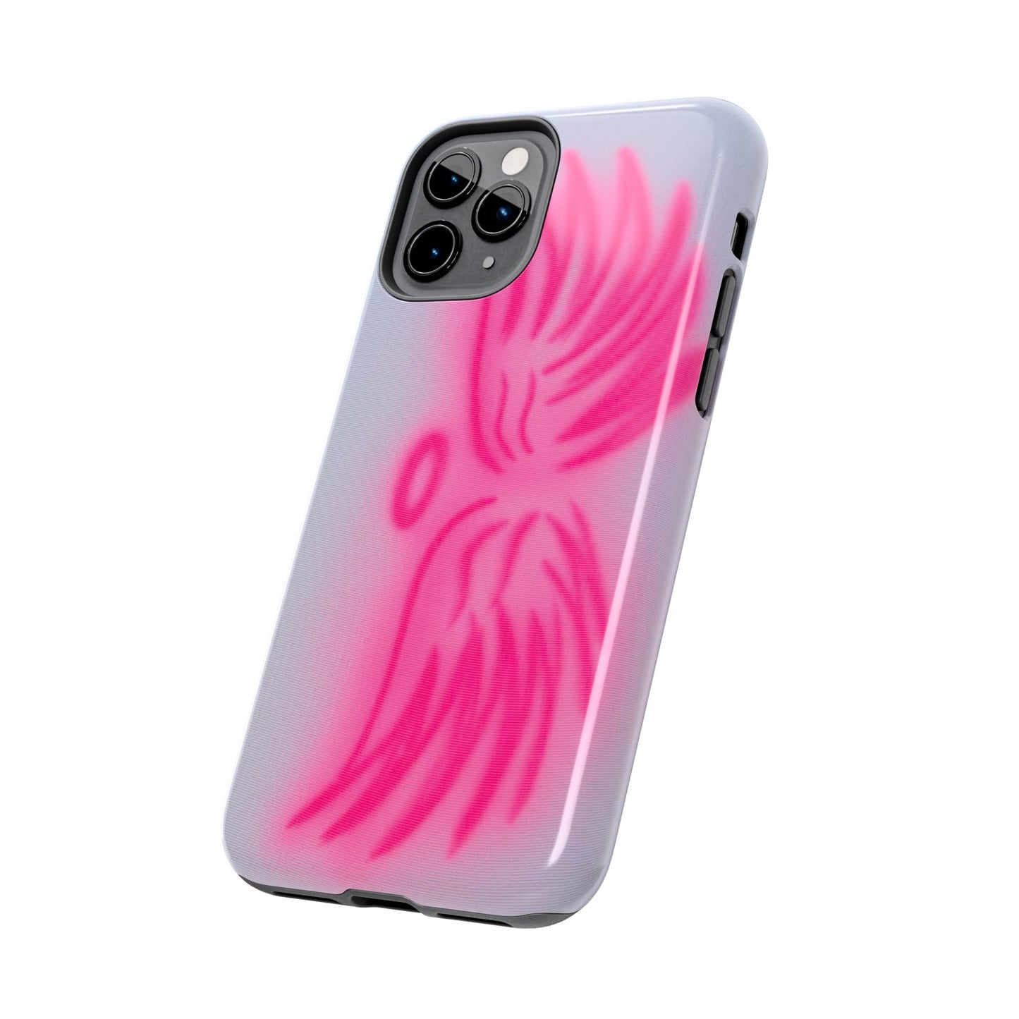 "angel wings" airbrush iPhone case