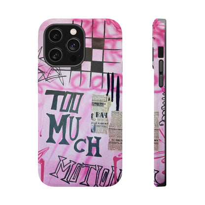 MagSafe "too much motion" airbrush iPhone case
