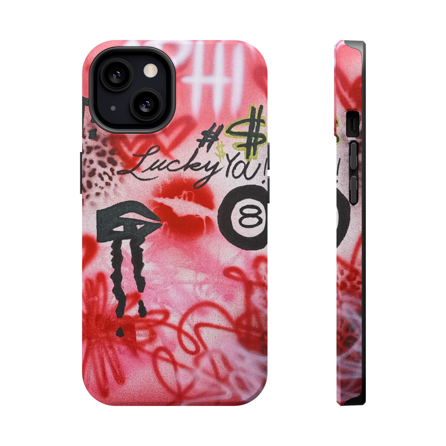 MagSafe "intriguing encounter" airbrush iPhone case