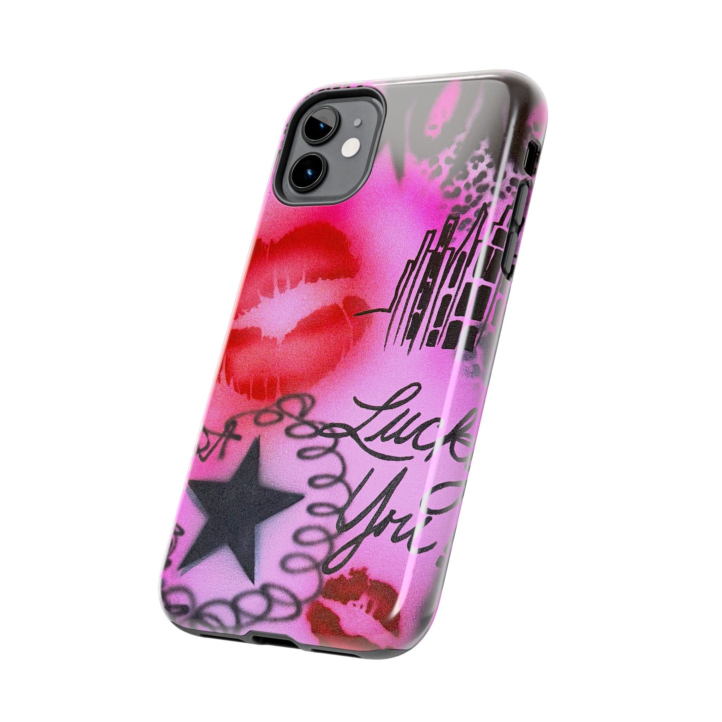 "ulterior motive" airbrush iPhone case