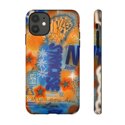"syracuse, new york" airbrush iPhone case