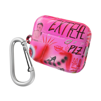 "extra dirty, plz" airbrush airpod cases