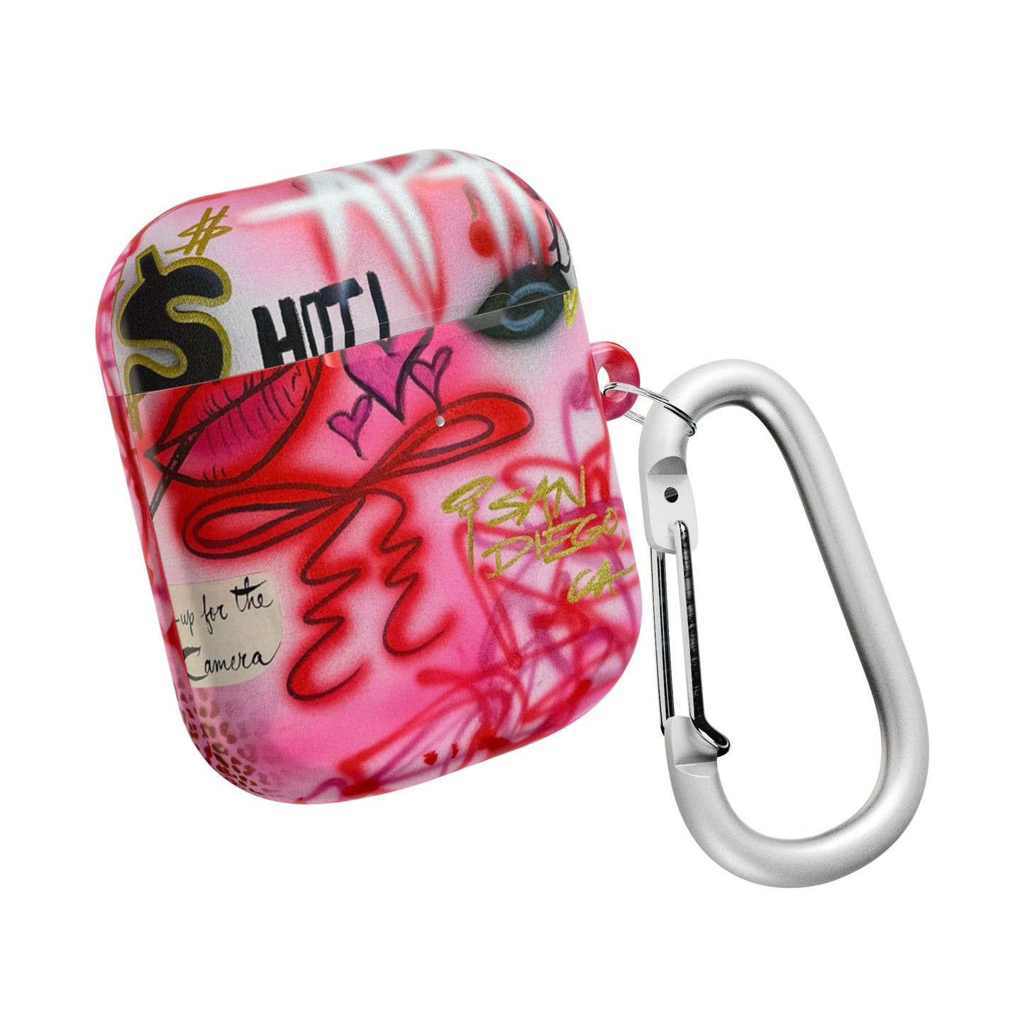 "IT girl" airbrush airpod cases