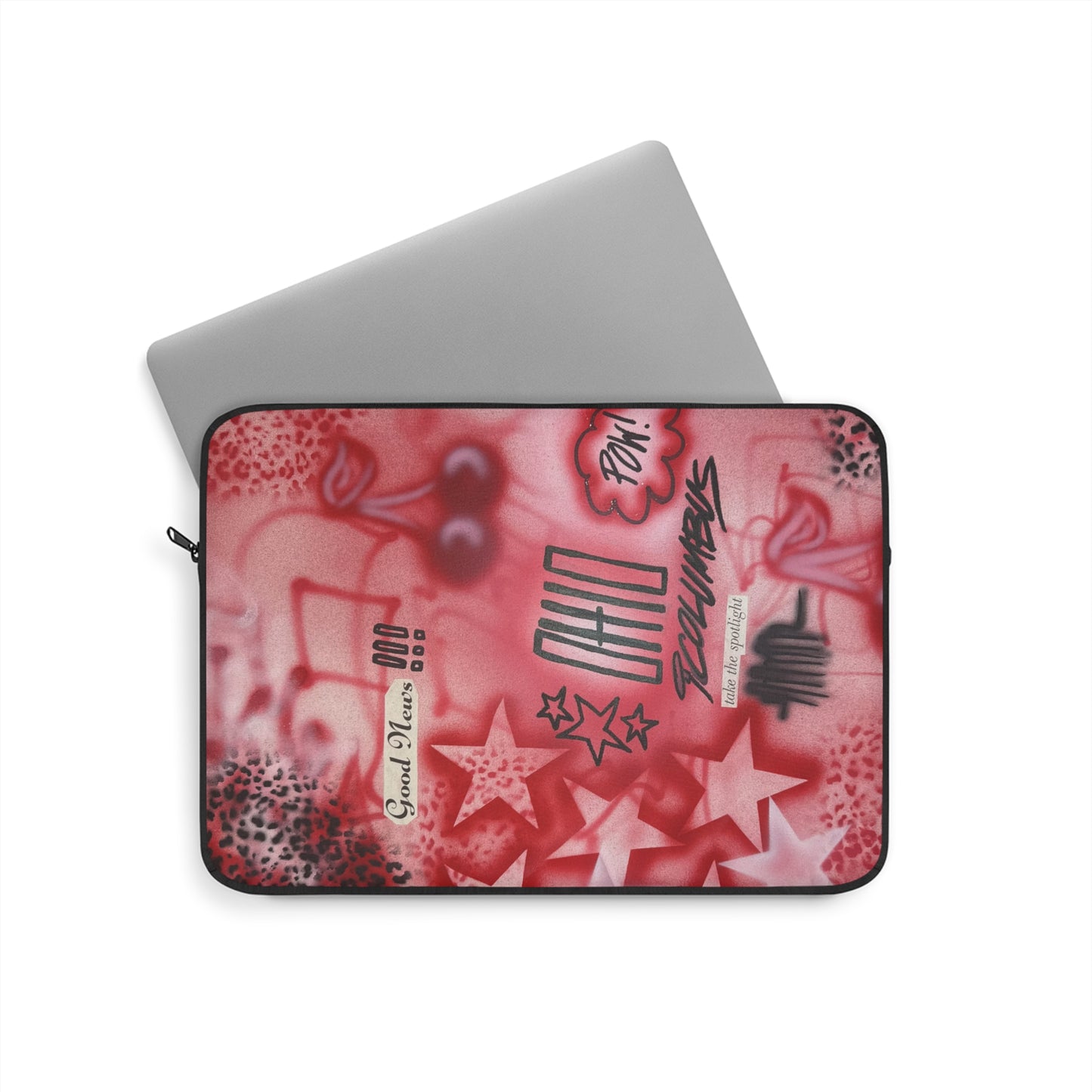 "columbus, ohio" airbrush laptop sleeve
