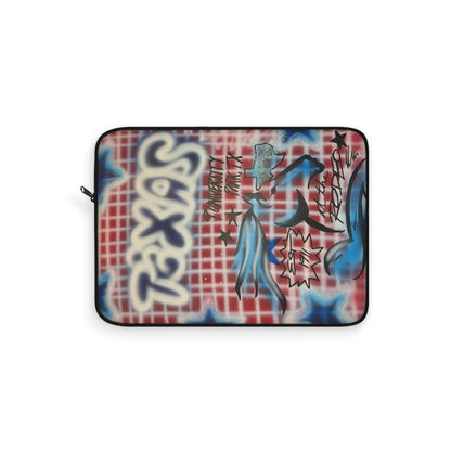 'texas" airbrush laptop sleeve
