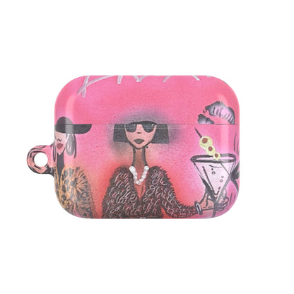 "party diva" airbrush airpod cases