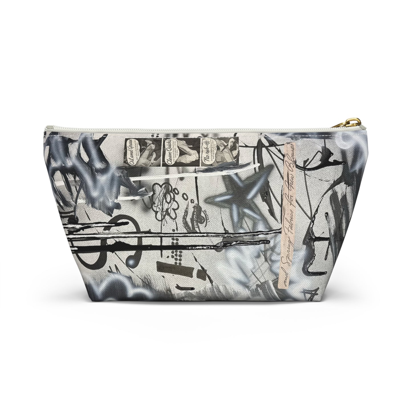 "monochrome mood" airbrush makeup pouch
