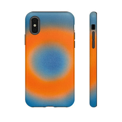 "citrus sky aura" airbrush iPhone case