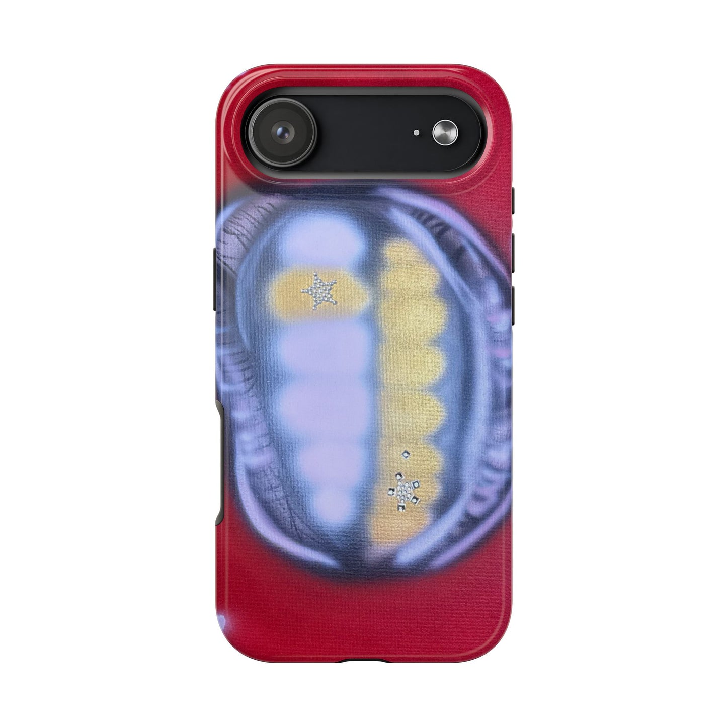 "bite me bling" airbrush iPhone case