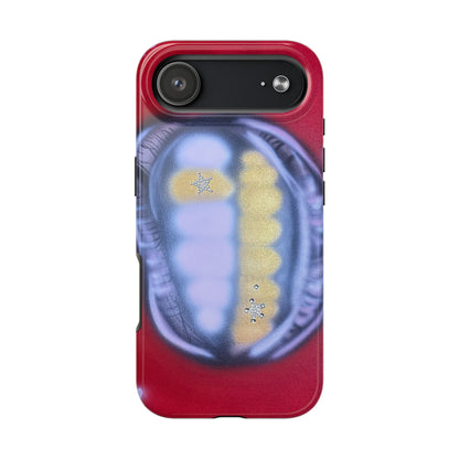 "bite me bling" airbrush iPhone case