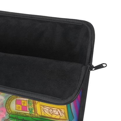 "new orleans, la" airbrush laptop sleeve