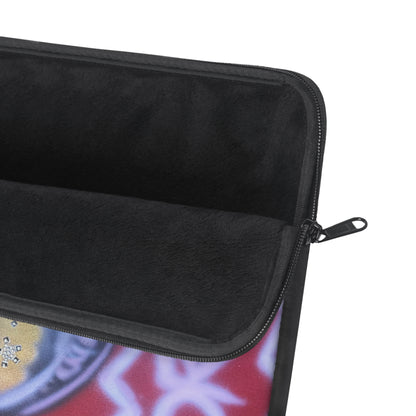 "tooth drip" airbrush laptop sleeve