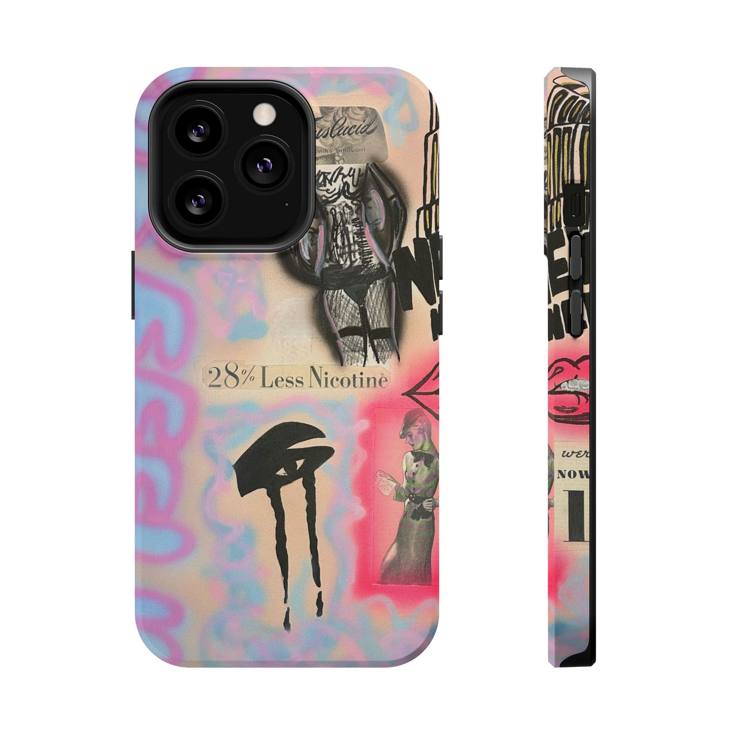 MagSafe "the feeling" airbrush iPhone case