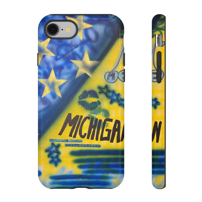 "ann arbor, mi" airbrush iPhone case
