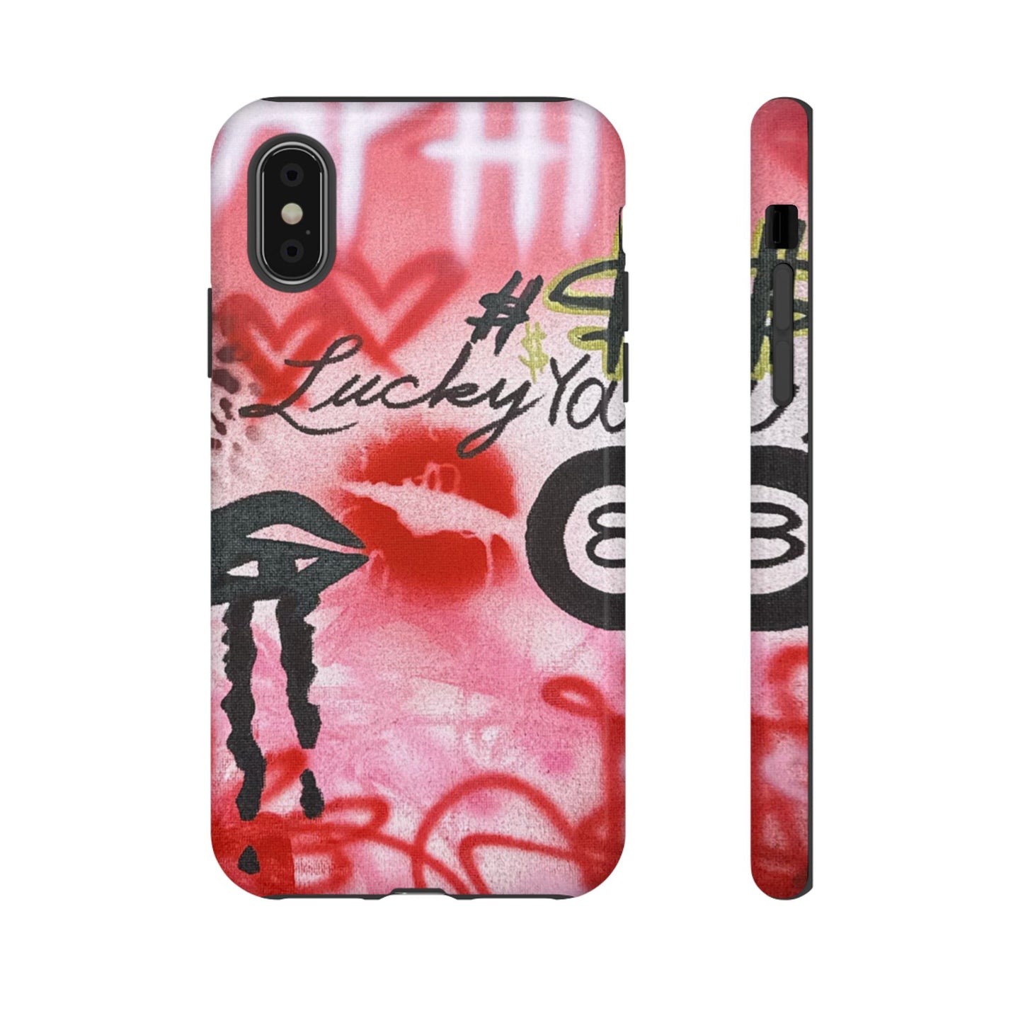 "intriguing encounter" airbrush iPhone case