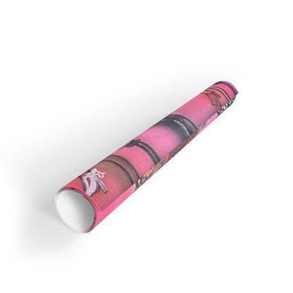 "party diva" airbrush wrapping paper